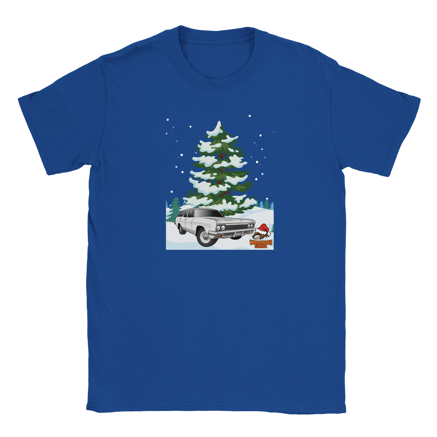 Xmas Wagon Classic Unisex Crewneck T-shirt