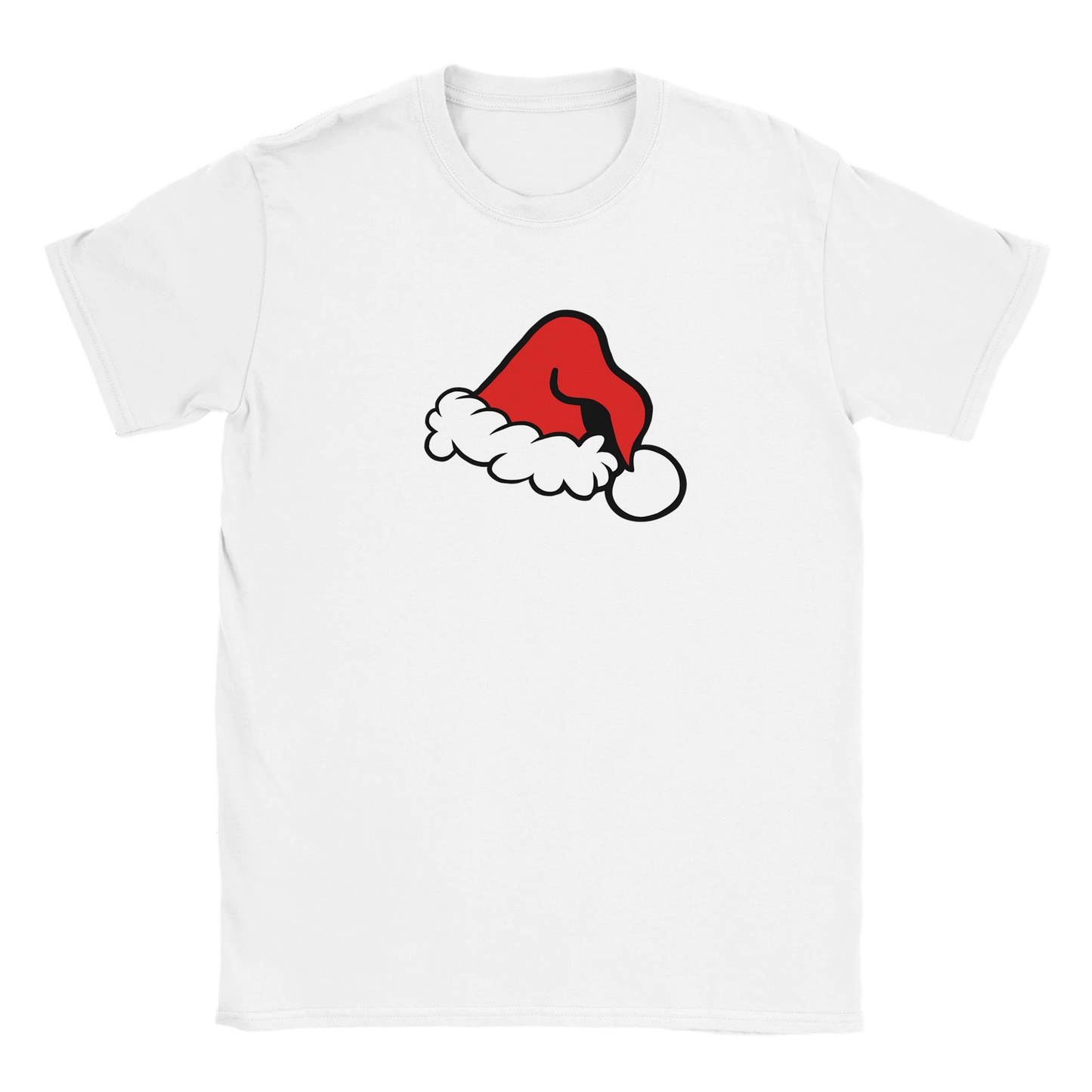 Santa Hat Classic Kids Crewneck T-shirt