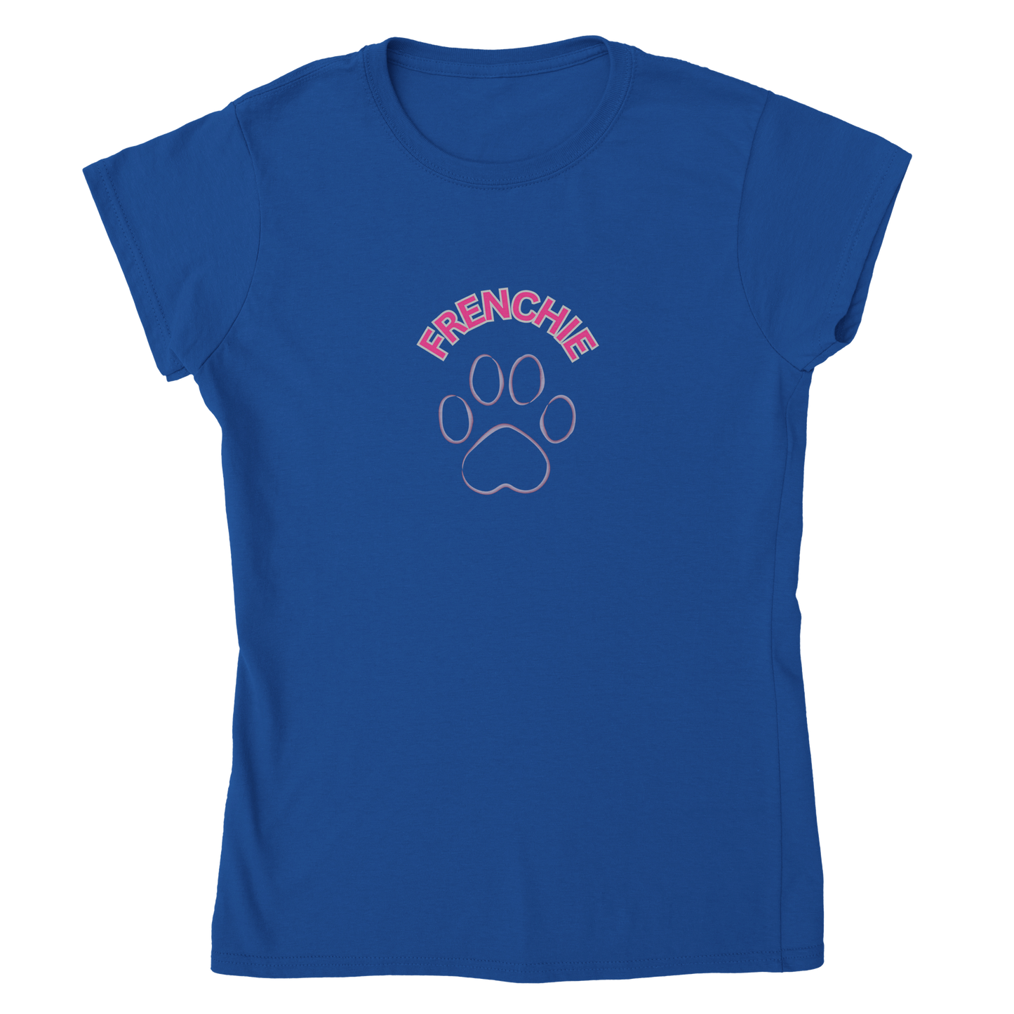 Frenchie Classic Womens Crewneck T-shirt