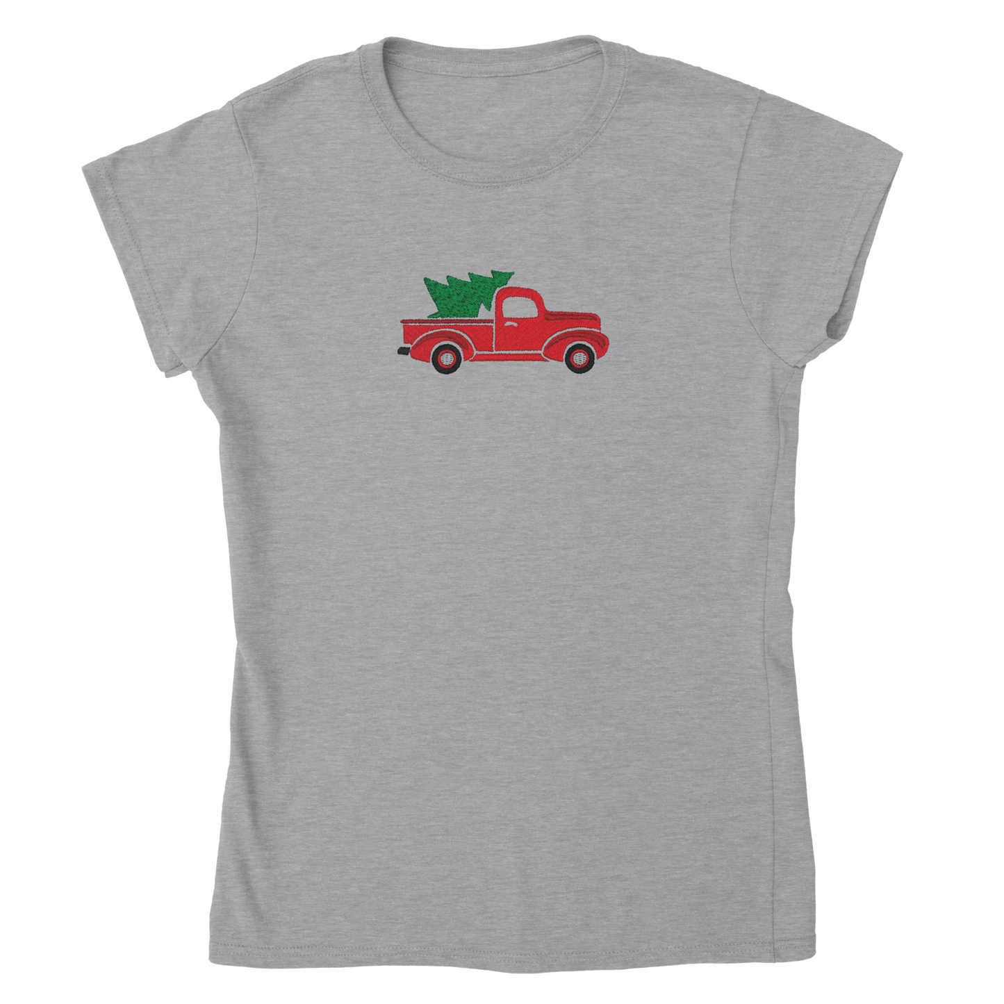 Vintage Truck Classic Womens Crewneck T-shirt