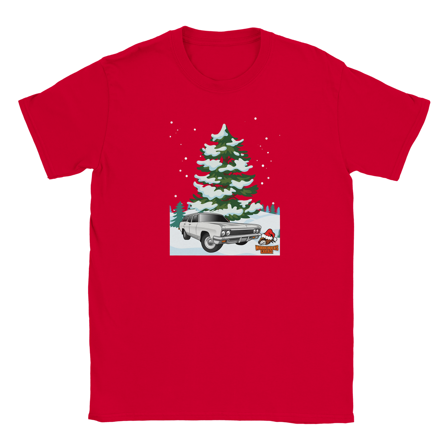 Xmas Wagon Classic Unisex Crewneck T-shirt