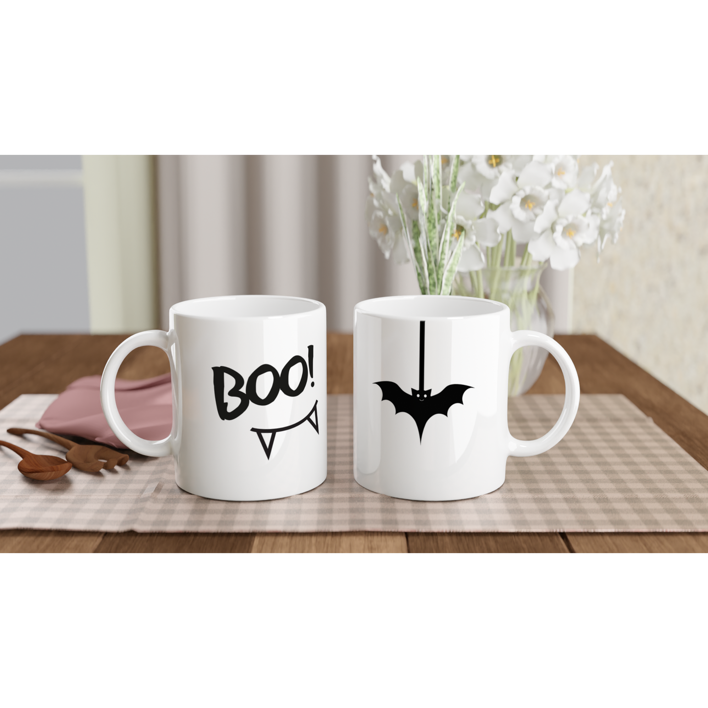 Seasonal white 11oz Ceramic Mug