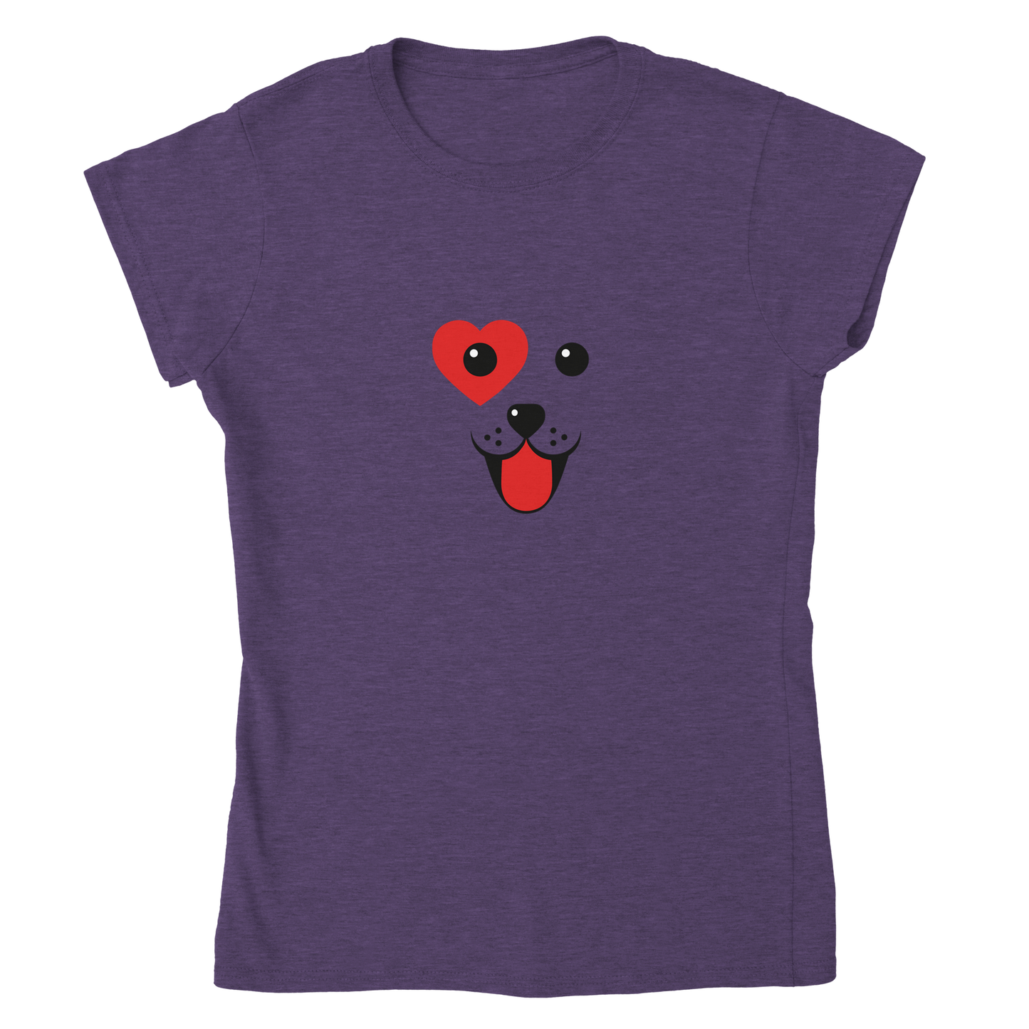 Dog Love Classic Womens Crewneck T-shirt