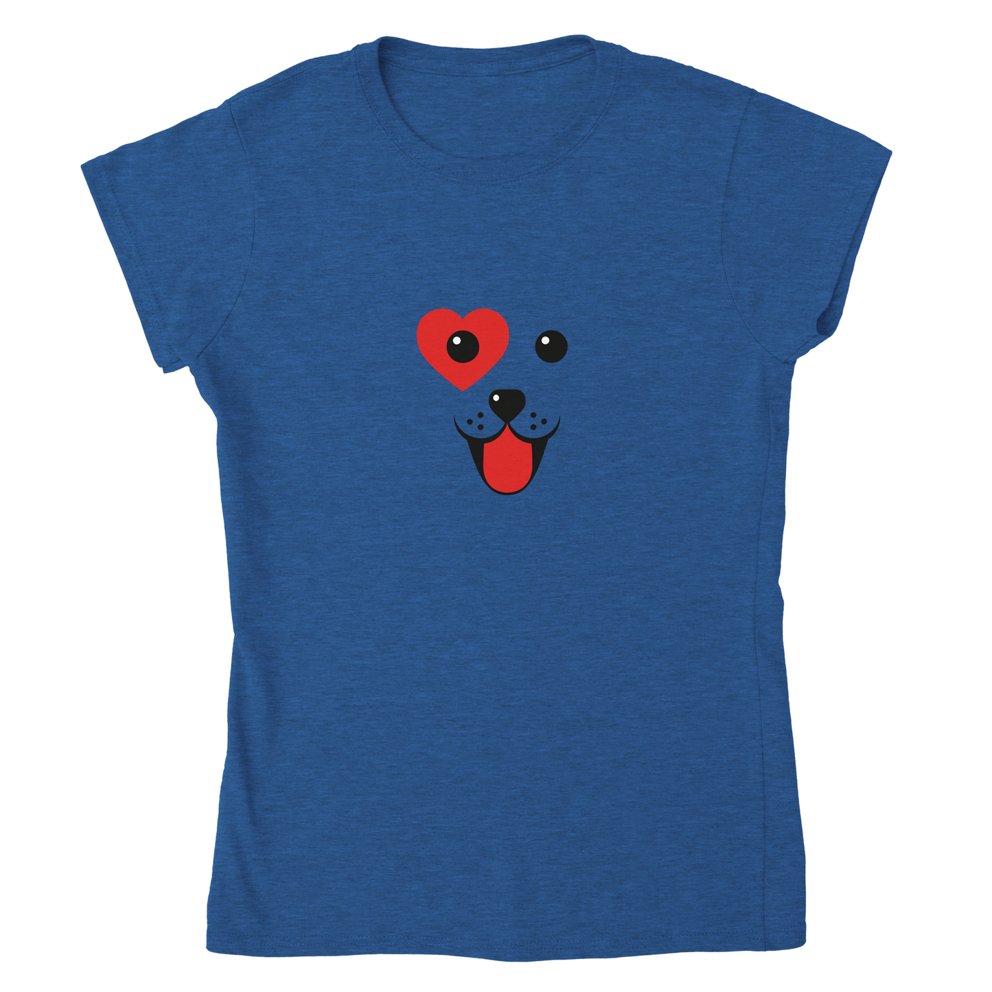 Dog Love Classic Womens Crewneck T-shirt