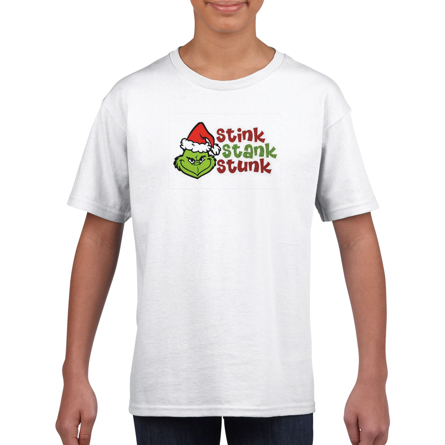 Stink Stank Stunk Classic Kids Crewneck T-shirt