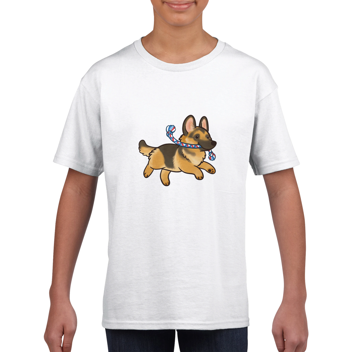 Playful Shepard Classic Kids Crewneck T-shirt