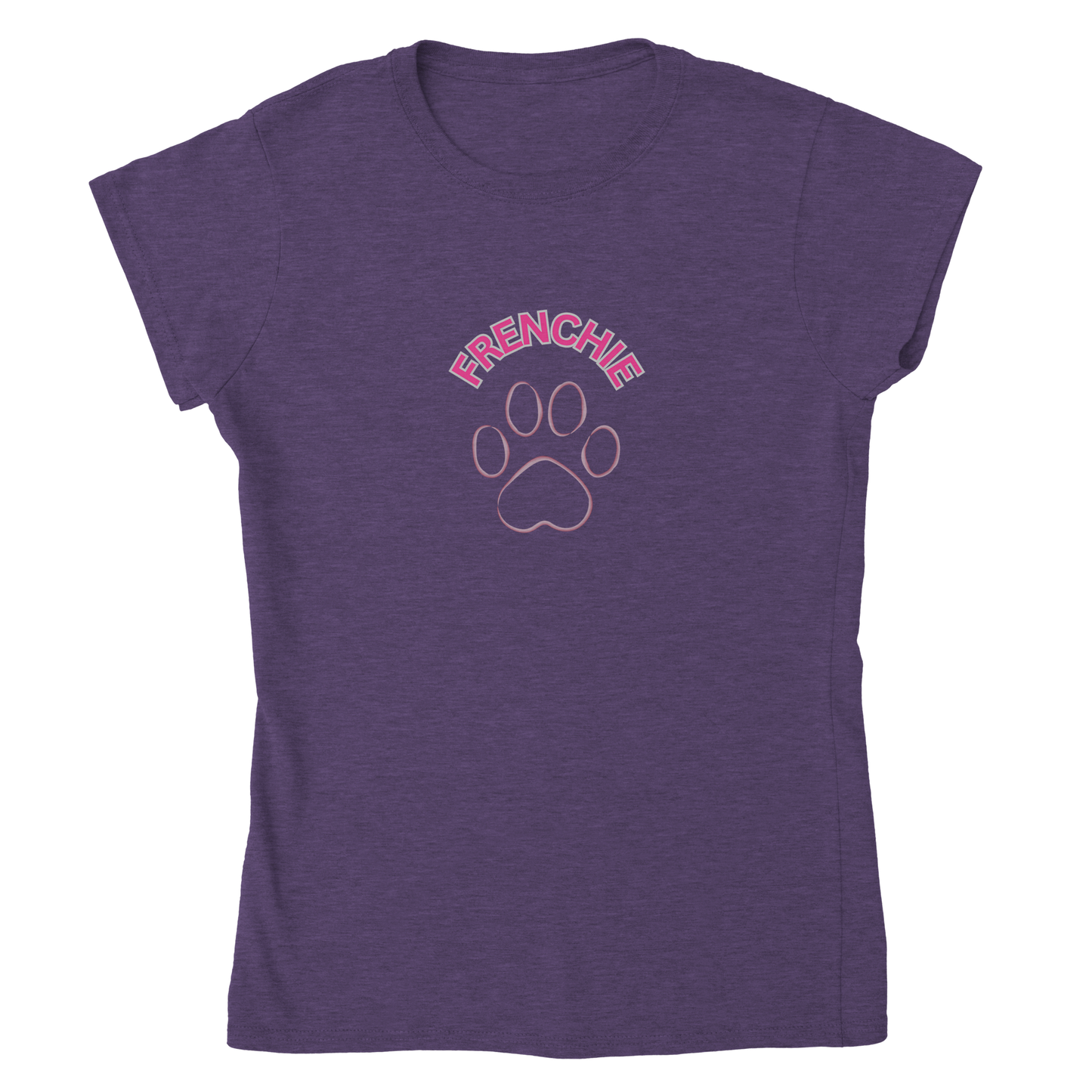 Frenchie Classic Womens Crewneck T-shirt