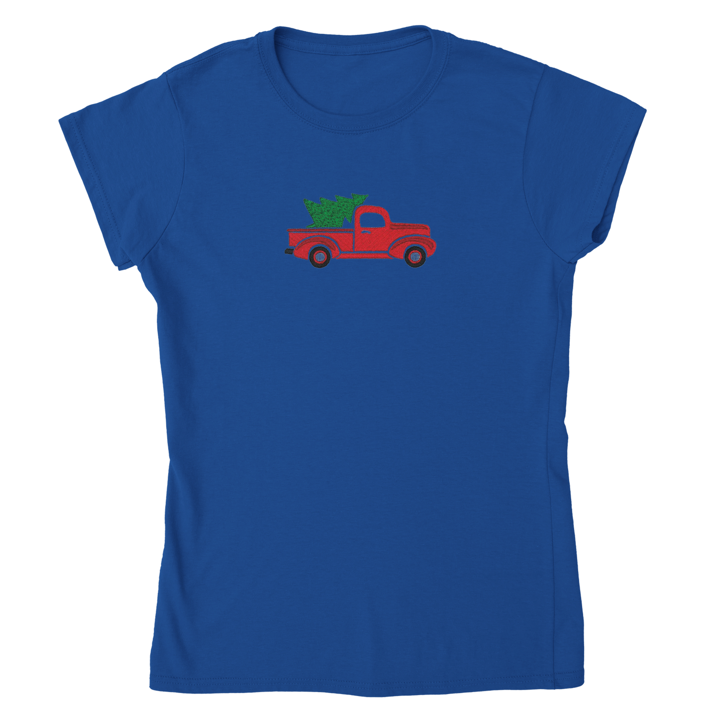 Vintage Truck Classic Womens Crewneck T-shirt