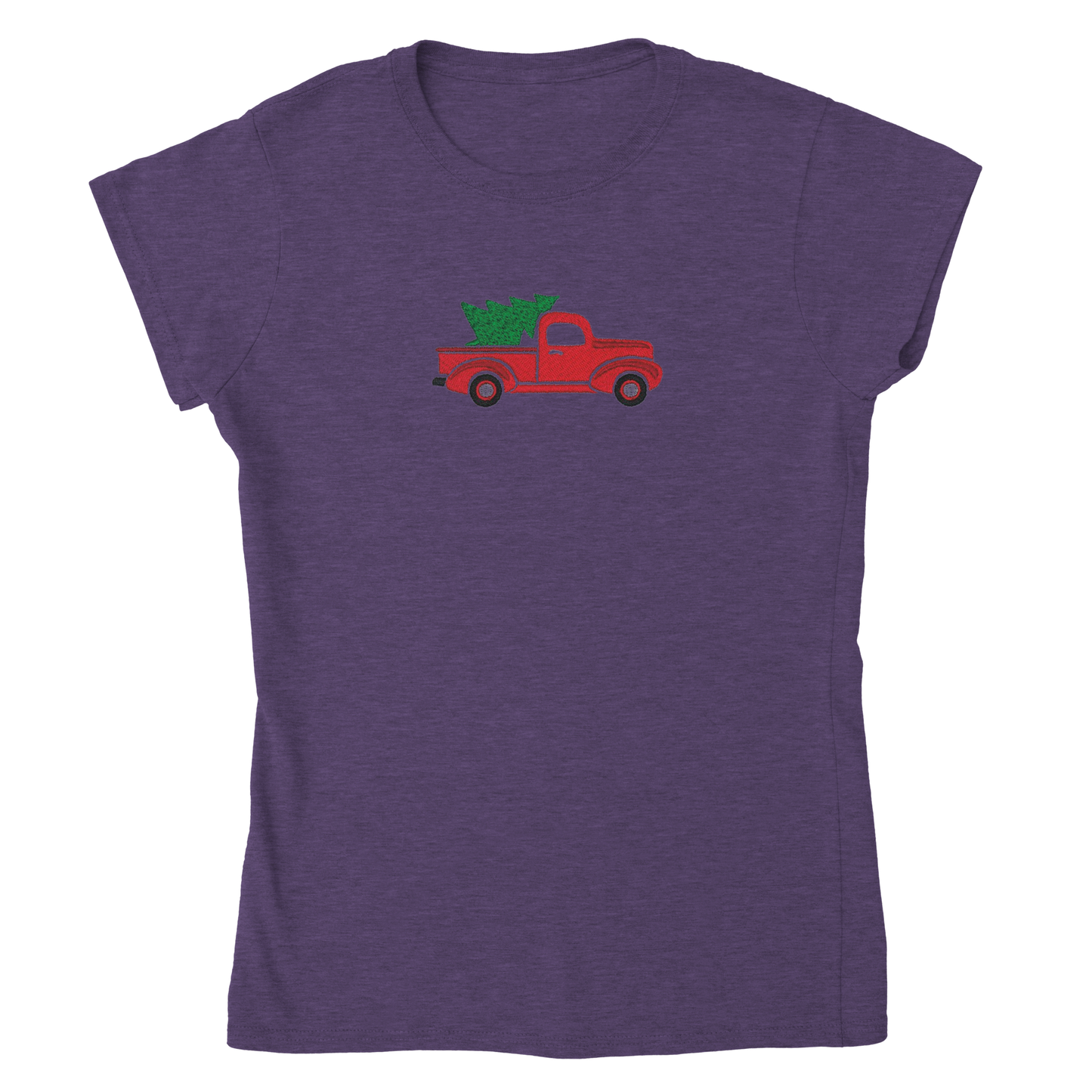 Vintage Truck Classic Womens Crewneck T-shirt