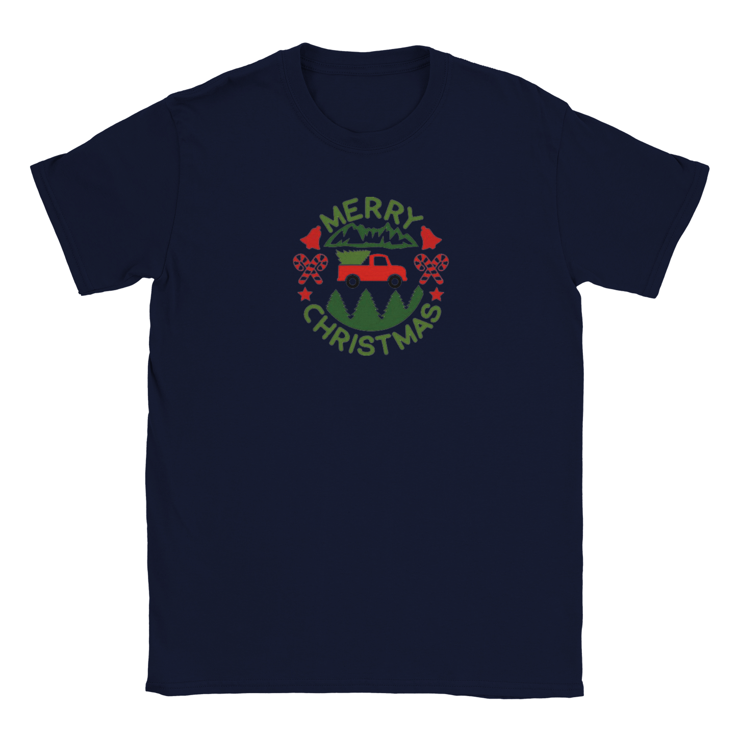 Vintage truck Xmas Classic Unisex Crewneck T-shirt