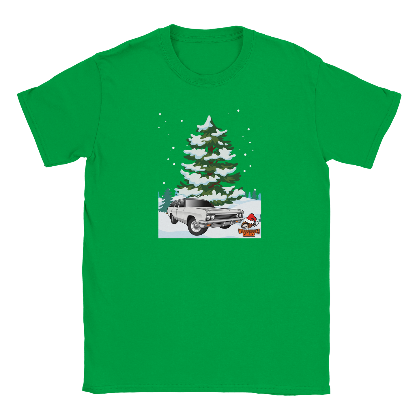 Xmas Wagon Classic Unisex Crewneck T-shirt