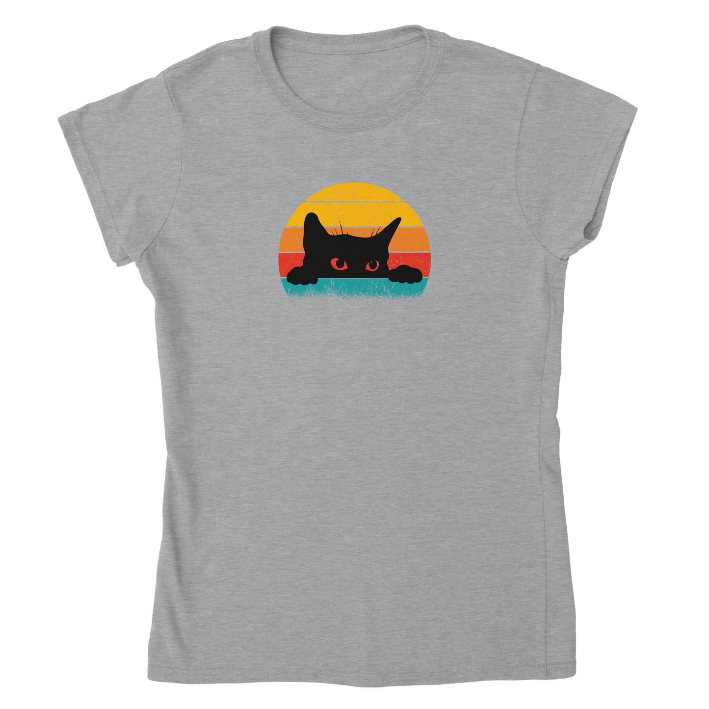 Peekaboo Classic Womens Crewneck T-shirt