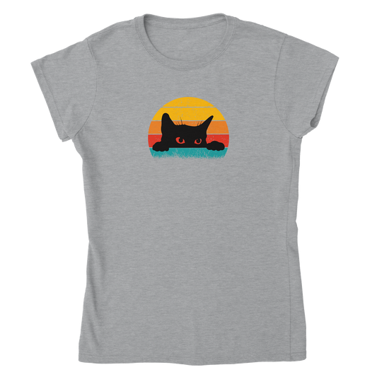 Peekaboo Classic Womens Crewneck T-shirt