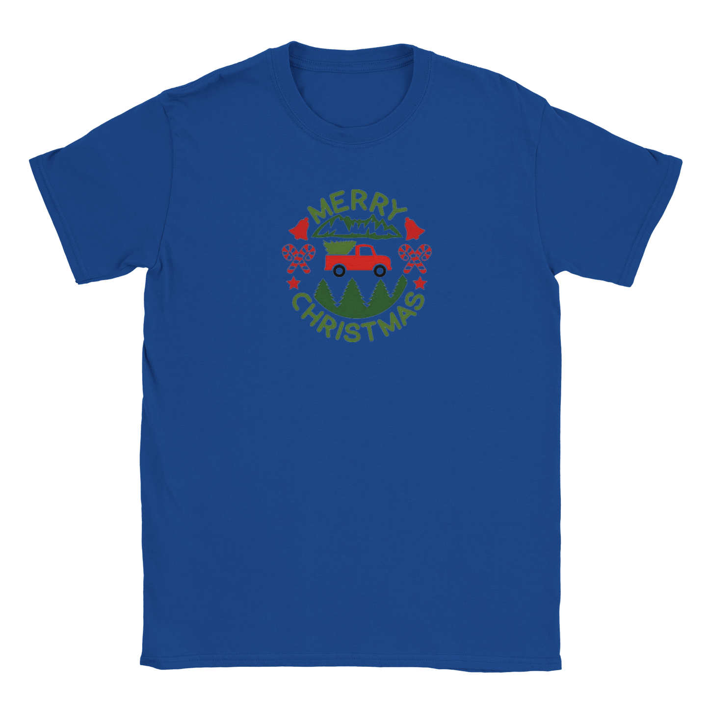 Vintage truck Xmas Classic Unisex Crewneck T-shirt