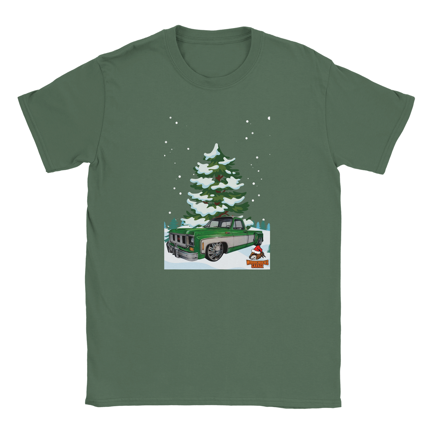 Winter Green Dually Classic Unisex Crewneck T-shirt
