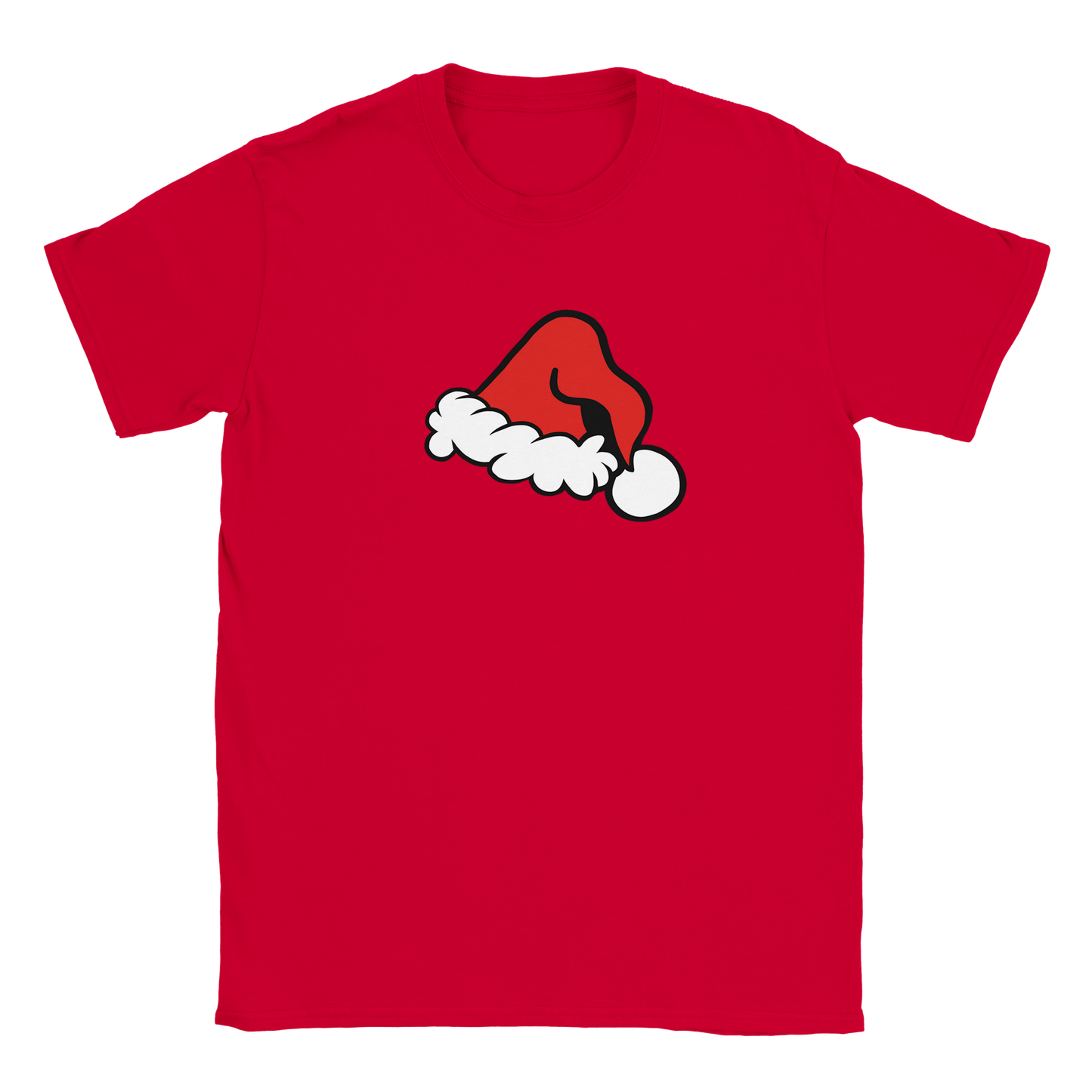 Santa Hat Classic Kids Crewneck T-shirt
