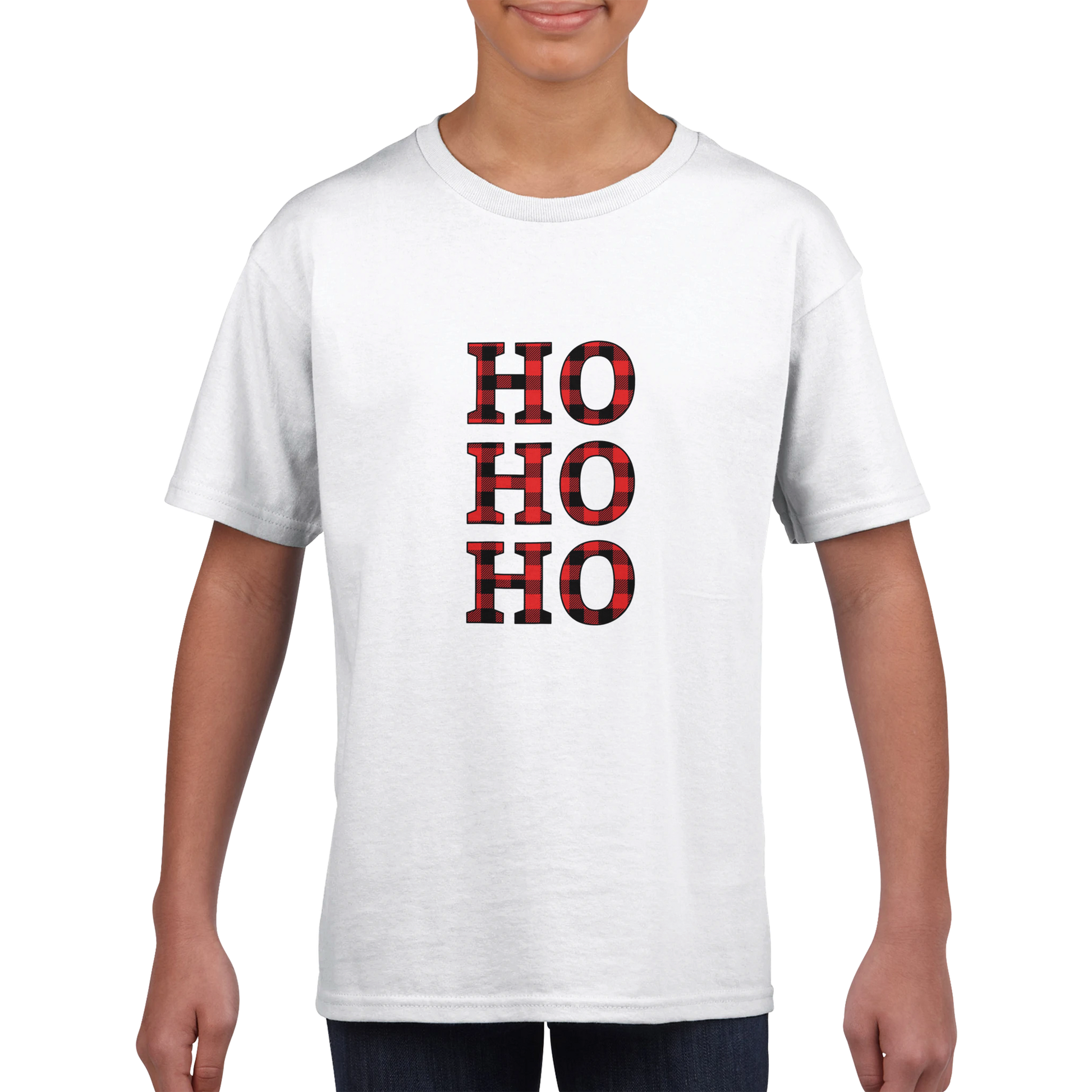 HO HO HO Classic Kids Crewneck T-shirt