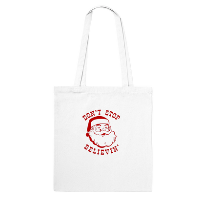 Vintage Santa Classic Tote Bag